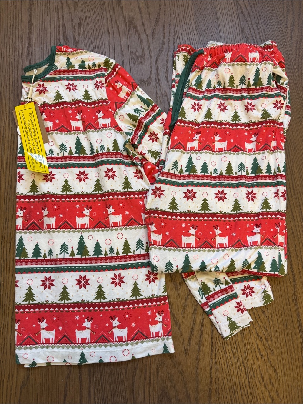 NWT Angel Dear Christmas Pajamas Size X-Small